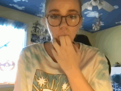 Busty Nerd Bating /w Dildo & Vibrator