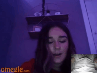 [Omegle] Tits & Open Mouth For BWC’s Cum