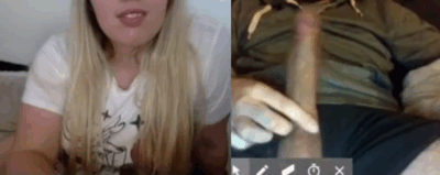 [Omegle] Cum quick? Horny Blonde Wants His Cum