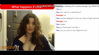 Omegle bate with sound