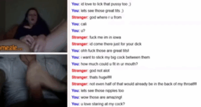 [Omegle] « Big Ones But Not That Type Of Big »