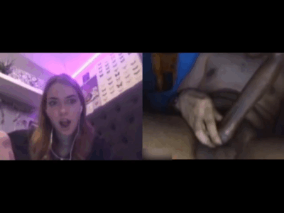 [Omegle/React] Donkey Cock Reaction I