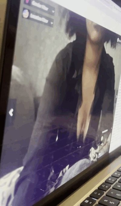 French slut on Omegle shows pefect tits