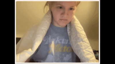 horny blonde on omegle