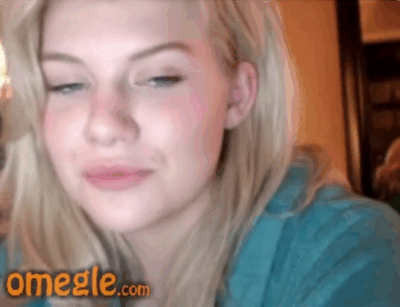 [Omegle] Blonde With Cute Face Flashes Boobs