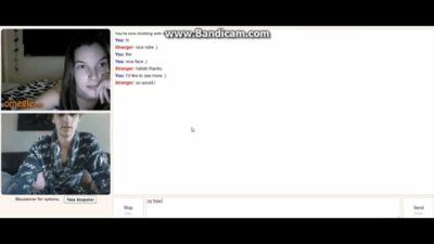 OMEGLE amazing babe with big tits