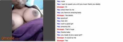 Omegle College Slut With Big Tits