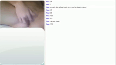 Omegle teen with sound