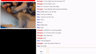 Random omegle teen with sound