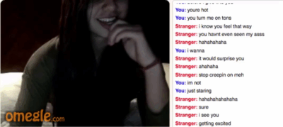 Beautiful Becca showing her asshole on Omegle