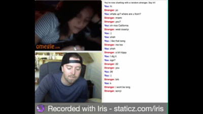 Omegle Nypho girl plays with herself for me