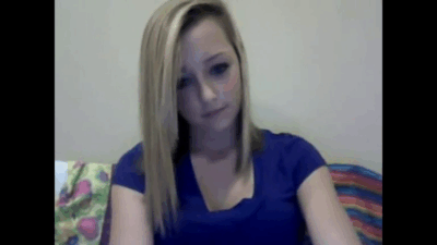 omegle blonde cutie