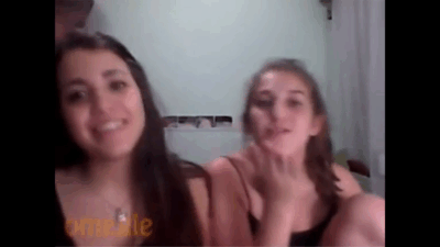 3 spanish chicks teasing on omegle