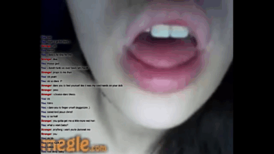 [Omegle] Teen Bating & Sucking
