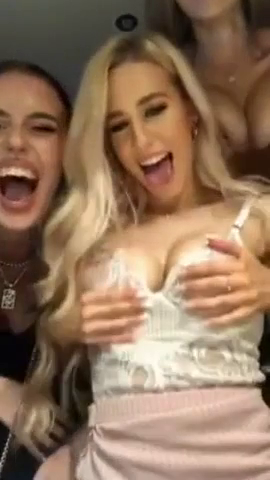 Hot UK sluts flashing at predrink