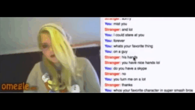 [Omegle] Busty Blonde Likes It Rough