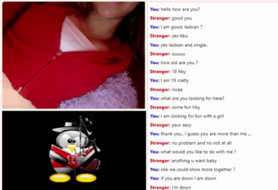 Hot lesbian girl with amazing boobs