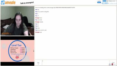 Omegle girl