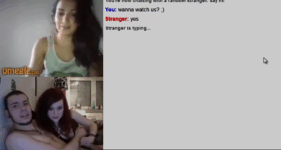 [Omegle] Virtual Threesome