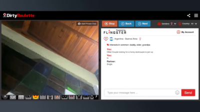 DirtyRoulette Horny Argentinian slut fucks her pus