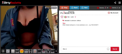 DirtyRoulette Horny Italian MILF likes old men