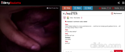 DirtyRoulette horny desi Indian slut dirtytalk