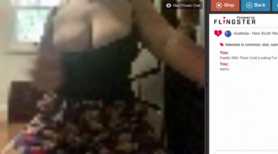 18 Flingster Huge Tits Tiny Waist Tease