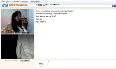 [Omegle] Asian flashes tits