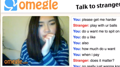 [Omegle] Asian undresses and bates