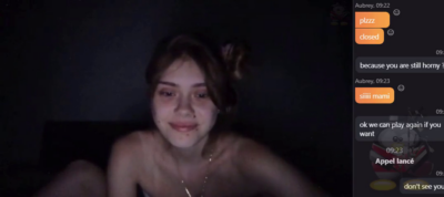 Horny bi girl tricked on Skype