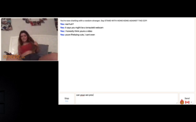 nn hottie teases and cums on omegle