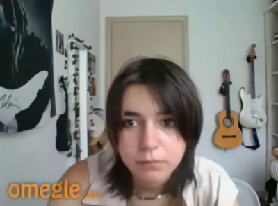 Omegle girl loves strangers big cock