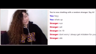 Teasing Omegle Slut